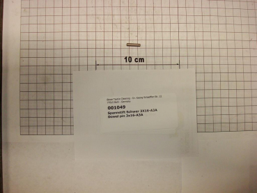 Dowel pin,DIN1481,3x16mm,galvanized