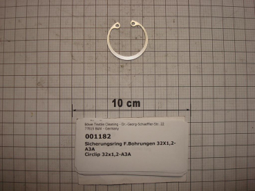 Circlip,32x1,2mm,galvanized,DIN472