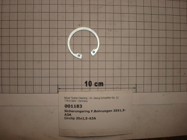 Circlip,35x1,5mm,galvanized,DIN472