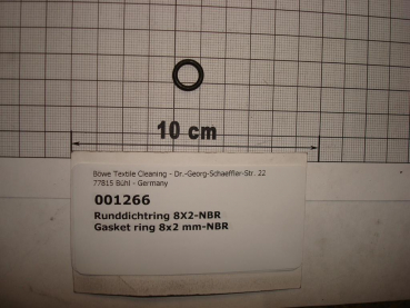 Gasket,round,8x12x2mm,o-ring,NBR