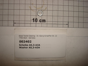 Washer,DIN125,M5,5,3x10x1mm,galvanized