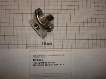Star handle,D63-GG,galvanized