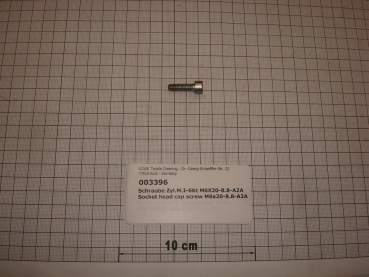 Cylinder screw DIN912,M6x20mm,8.8,galvanized