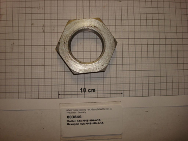 Hexagon nut,DIN936,M48x1,5,galvanized