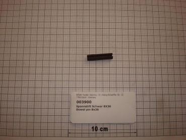 Dowel pin,DIN1481,8x36mm,galvanized