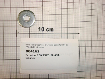 Washer,8,3x25x3mm,galvanized
