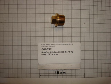 Plug,3290,DN15,1/2",red brass