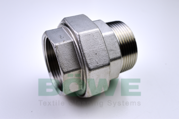 Screw connection,I/A,conical,341V4A40,1 1/2",A4 stainless steel