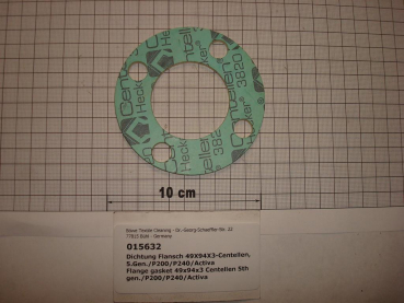 Gasket,round,49x94x3mm,centellen,4-holes,5th gen.,P200/P240/Activa