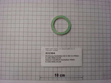 Gasket,round,33x45x4mm,centellen,condenser,P564,P5100,K50,A125