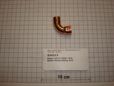 Soldering angle,O/I,16mm,copper