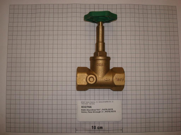 Straightway valve,1",w.hand wheel,teflongasket,P470,SI70