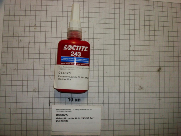 Glue Loctite Nr. 243 bottle of 50cm³