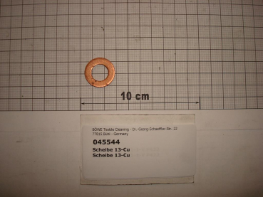 Copper sealing ring,13,3x24x2,5mm,M12,bearing flange,P/M21-30