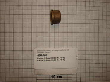 Cap,3301,DN15,1/2",red brass