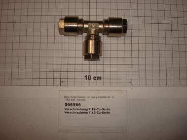 T-screw connection,12x12x12mm,brass,P5100,SI70