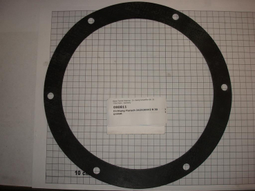 Gasket,round,242x300x2mm,6-holes,P422,P470,SI70,P5100