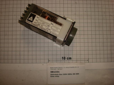 Time relay ZSA 220V-50Hz,3s-30h,P445,P470
