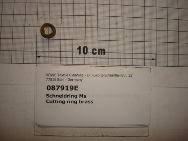 Clamping ring,brass,8mm,131-8