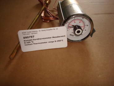 Remote thermometer,0-250°C,M14x1,5mm,250mm length,3000mm measurement connection,P12-18,P525 Consorba