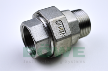 Screw connection,I/A,conical,341V4A20,3/4",A4 stainless steel