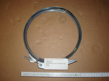 Clamping ring,215x237x20-22mm,galvanized,K14,K25