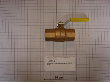 Ball valve,DN20,3/4",I/I,brass