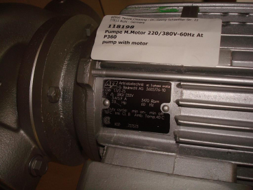 Solvent pump,2 1/2"x2",220/380V-60Hz,P445,P470,SI70