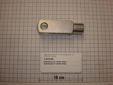 Fork head,G14x56mm,SI70