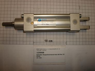 Compressed air cylinder,DN32/stroke=60mm,double-acting,P564,5100,P470,SI70,K50