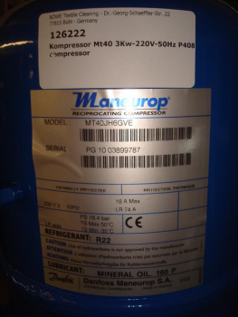 Cooling compressor,MT40JH6,R22,230-50Hz,3KW