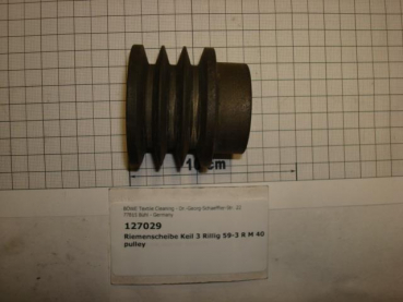 V-belt pulley,3 grooves,dia28mmx59mm,P536,P546