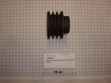 V-belt pulley,3 grooves,dia28mmx71mm,P532,P540