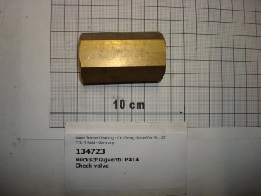 Check valve,DN15,1/2"x1/4",brass,all machines except,P/M21-30