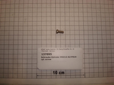 Cylinder screw DIN84,M5x12mm,A2 stainless steel