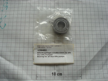 Grooved ball bearing,17x40x12mm,for all Due Effe pumps