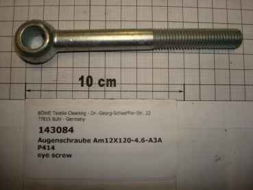 Eye screw DIN444,AM12x120mm,4.6,galvanized,P445,P470,SI70,P564-5100
