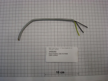 Cable,3x0,75sqmm,Ölflex