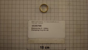 Clamping ring 18mm for clamping union,65-18