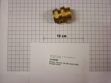 Compression fitting,straight,screw-in,302-22x1",male thread