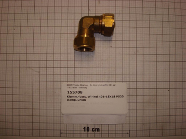 Compression fitting,elbow,401-18x18