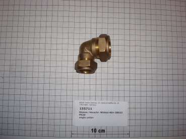 Compression fitting,elbow,401-28x22