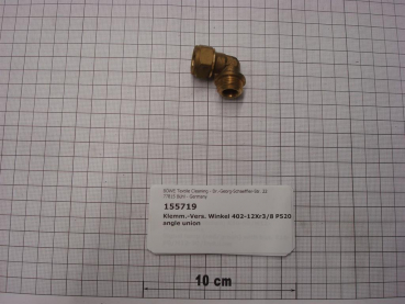 Compression fitting,elbow,screw-in,402-12x3/8",male thread