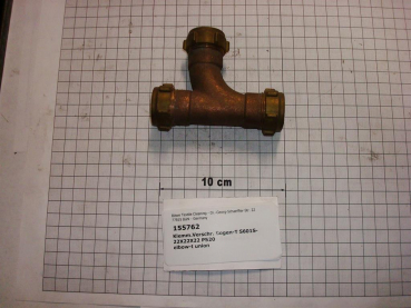 Compression fitting,T,with elbow,S601S,22x22x22