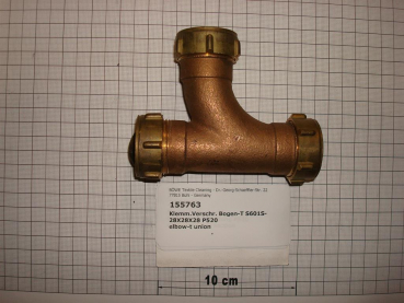 Compression fitting,T,with elbow,S601S-28x28x28