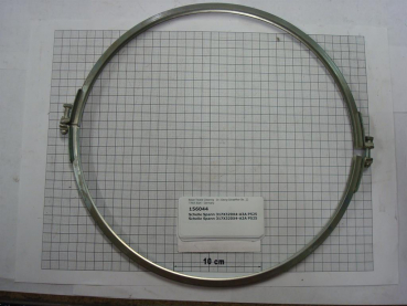 Clamping ring,317x320x4mm,galvanized,P525,P532