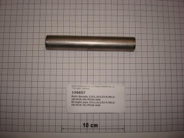 Pipe,straight,22x1,5x133mm,P/M12-18,K16-25,P536,P546