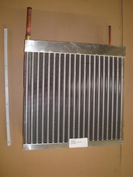 Air preheater,180x500x505mm,29m²,solder connection,K540,P540,Polysorba