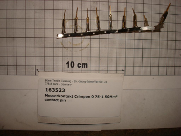 Contact pin 0,75-1,50 mm²