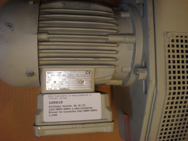 Lüftermotor,Hochdruckventilator, Beistell-Consorba,220/380V-60Hz 1,1KW,P520-P564